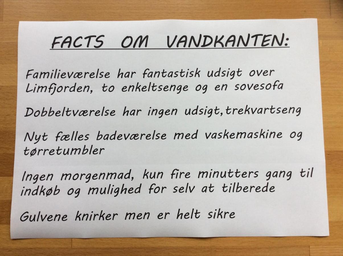 Hotel Vandkanten Logstor Esterno foto